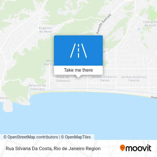 Rua Silvana Da Costa map