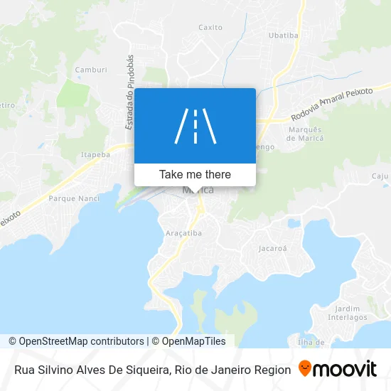 Rua Silvino Alves De Siqueira map