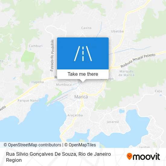Rua Silvio Gonçalves De Souza map