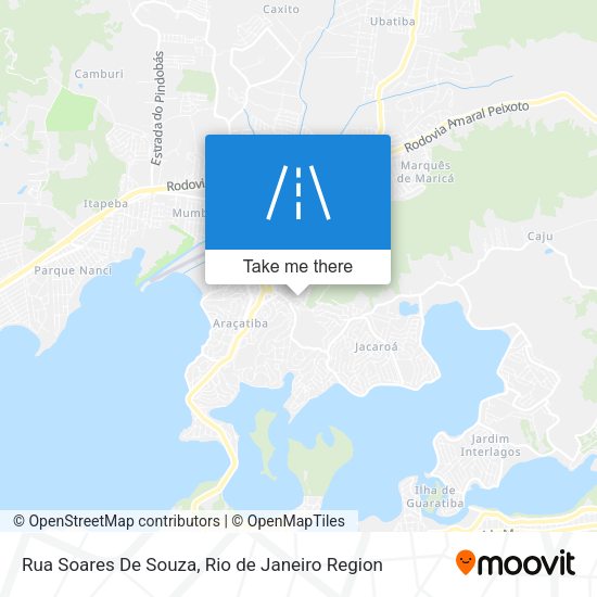 Rua Soares De Souza map