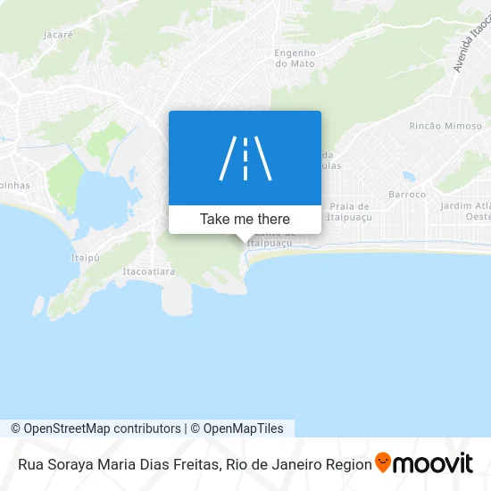 Rua Soraya Maria Dias Freitas map