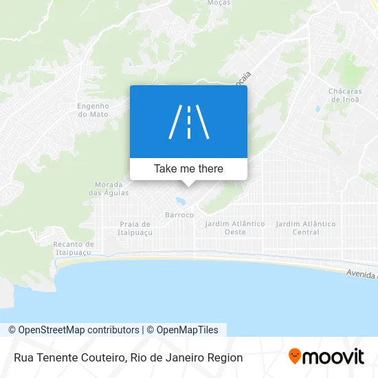 Rua Tenente Couteiro map