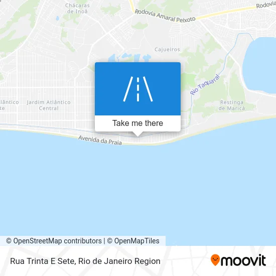 Rua Trinta E Sete map