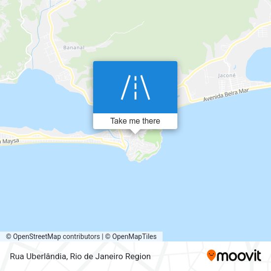 Rua Uberlândia map