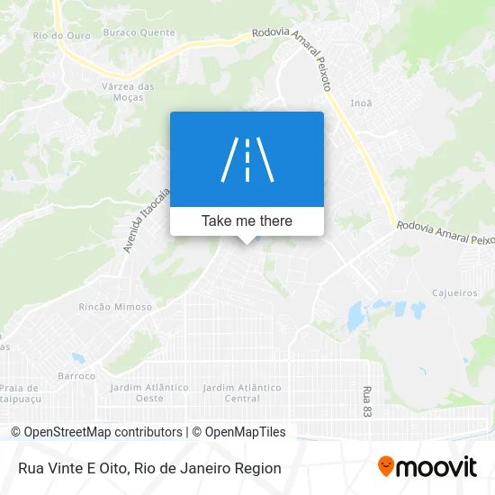 Rua Vinte E Oito map