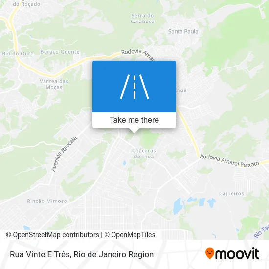 Rua Vinte E Três map