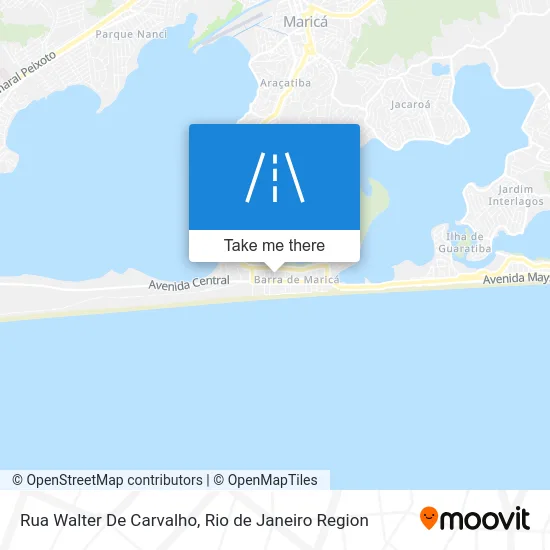 Rua Walter De Carvalho map