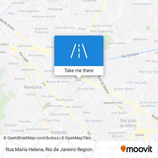 Rua Maria Helena map