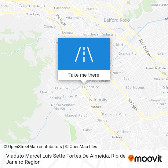 Viaduto Marcel Luís Sette Fortes De Almeida map
