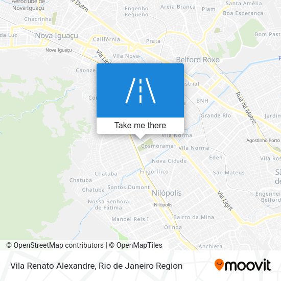 Vila Renato Alexandre map