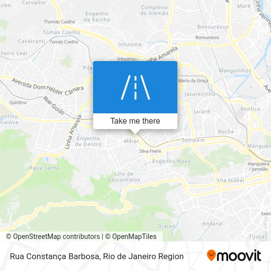 Rua Constança Barbosa map