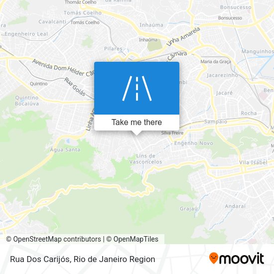 Rua Dos Carijós map