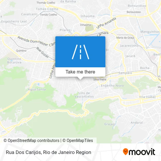 Rua Dos Carijós map