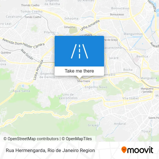 Rua Hermengarda map