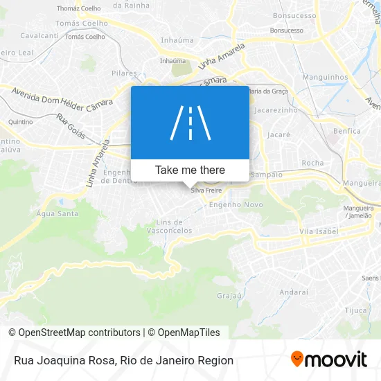 Rua Joaquina Rosa map