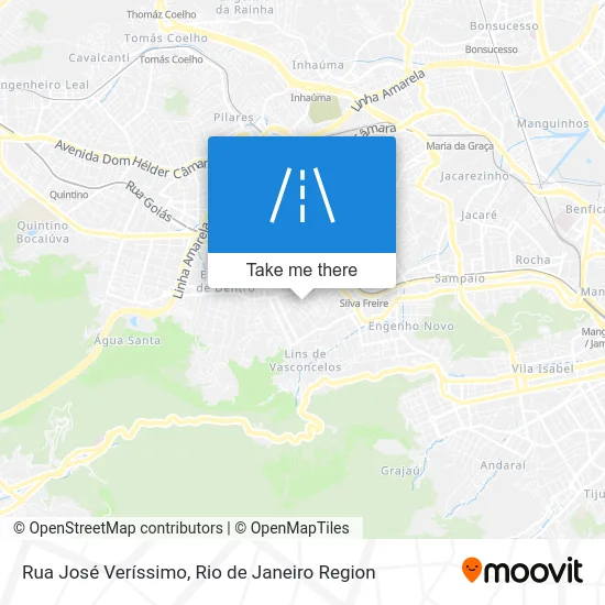 Rua José Veríssimo map