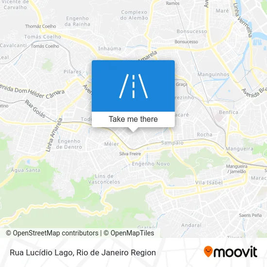 Rua Lucídio Lago map