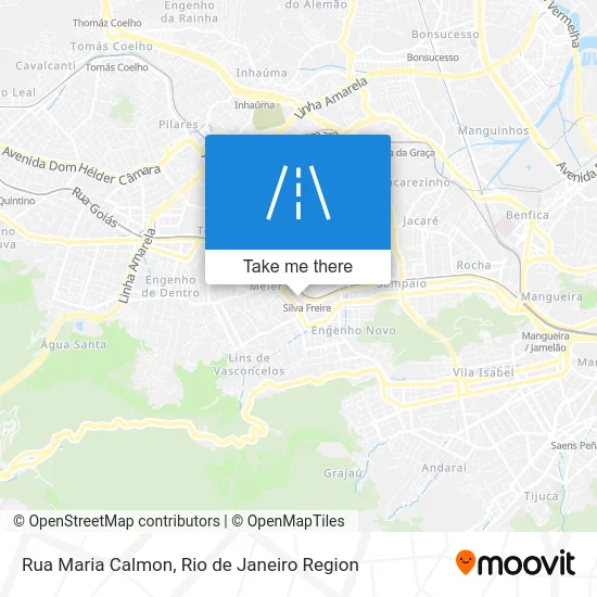 Rua Maria Calmon map