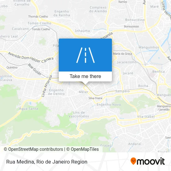 Rua Medina map