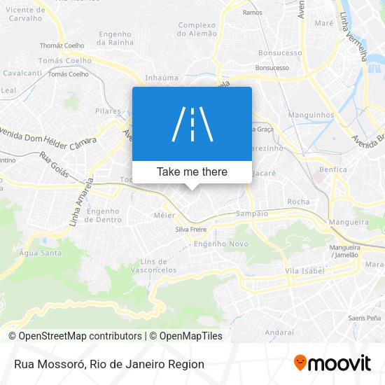 Rua Mossoró map