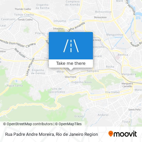 Rua Padre Andre Moreira map