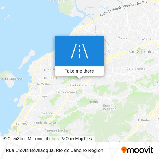 Rua Clóvis Bevilacqua map