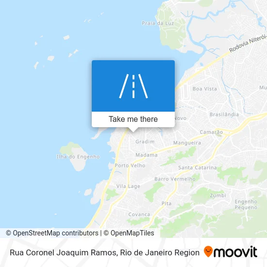 Rua Coronel Joaquim Ramos map