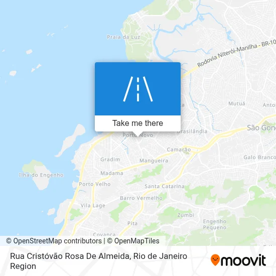 Rua Cristóvão Rosa De Almeida map