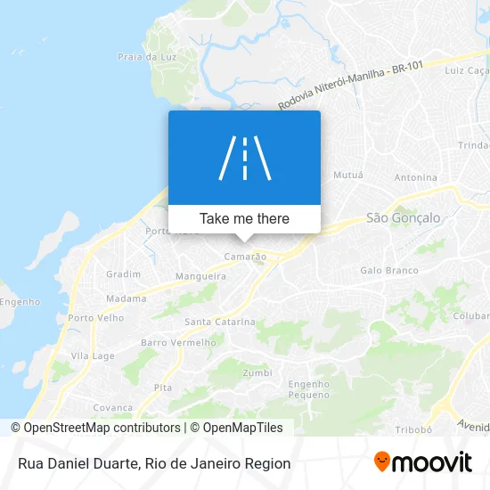 Rua Daniel Duarte map