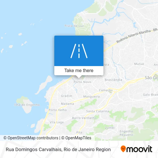 Rua Domingos Carvalhais map