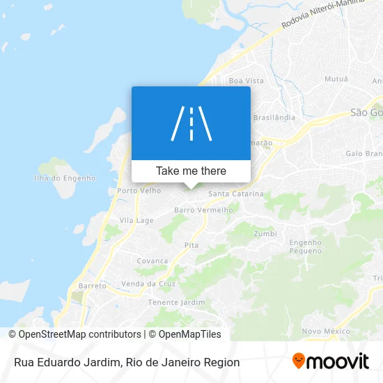 Rua Eduardo Jardim map