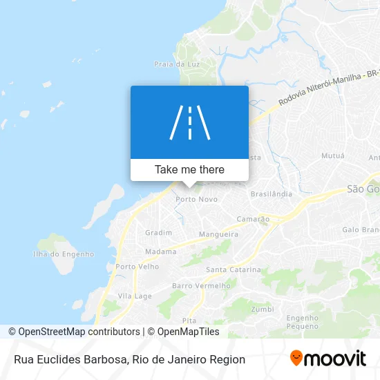 Rua Euclides Barbosa map