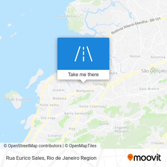 Rua Eurico Sales map