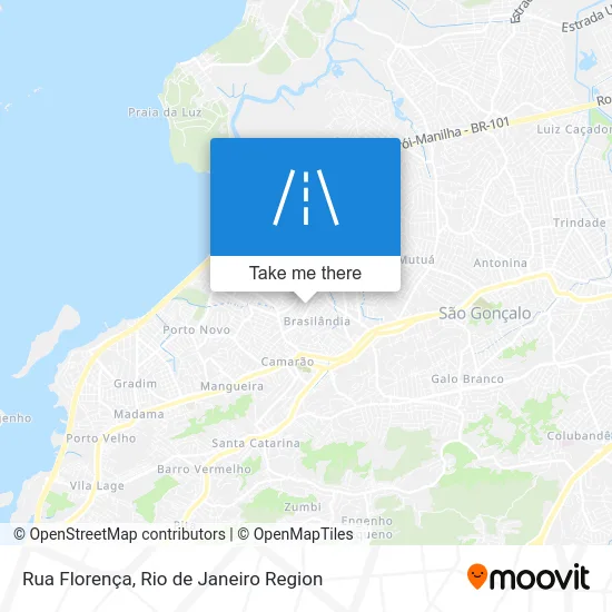 Rua Florença map