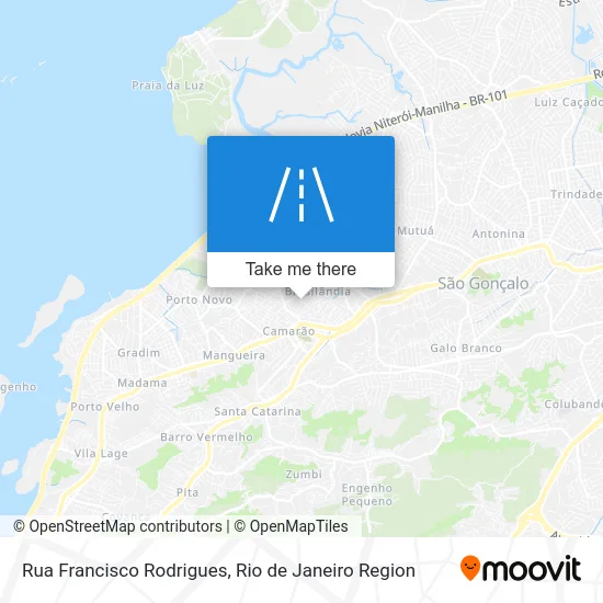 Rua Francisco Rodrigues map