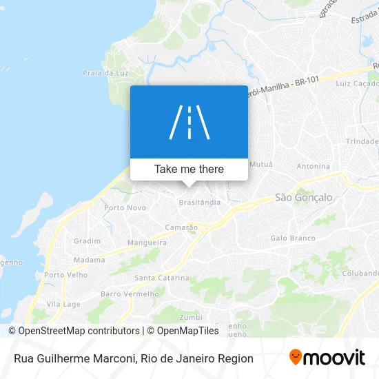 Rua Guilherme Marconi map