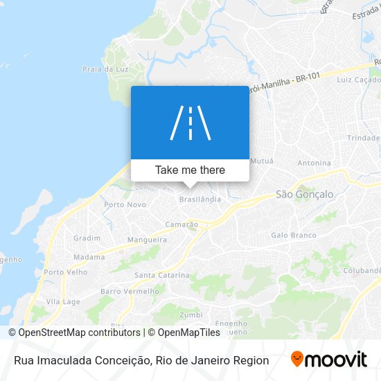 Rua Imaculada Conceição map