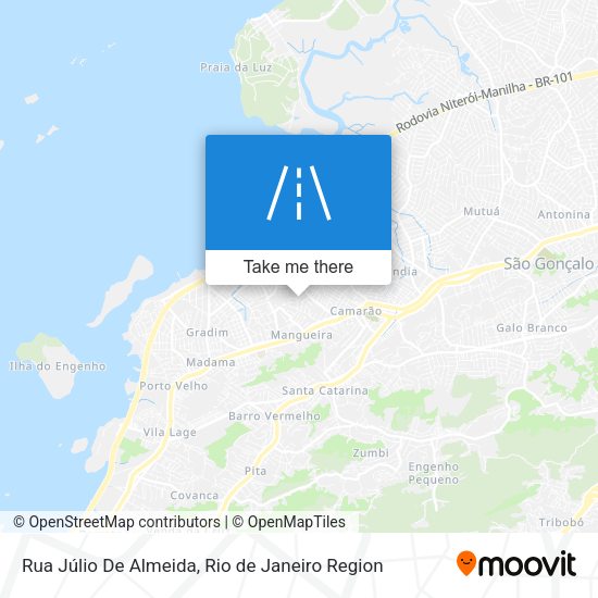 Rua Júlio De Almeida map