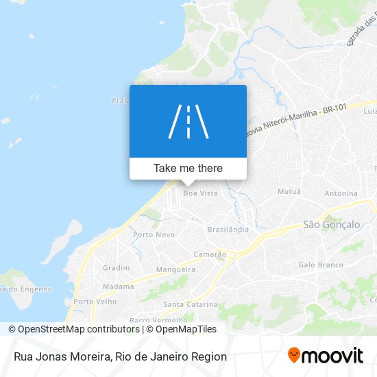 Rua Jonas Moreira map