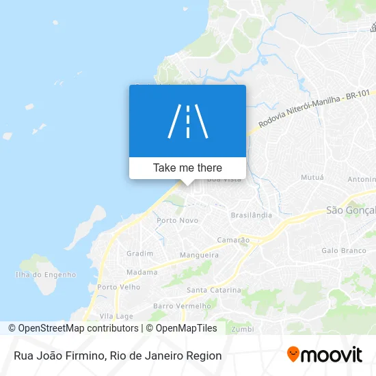 Rua João Firmino map