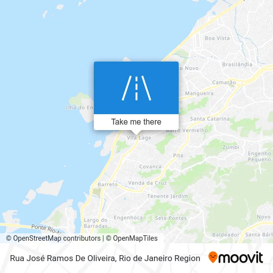 Rua José Ramos De Oliveira map