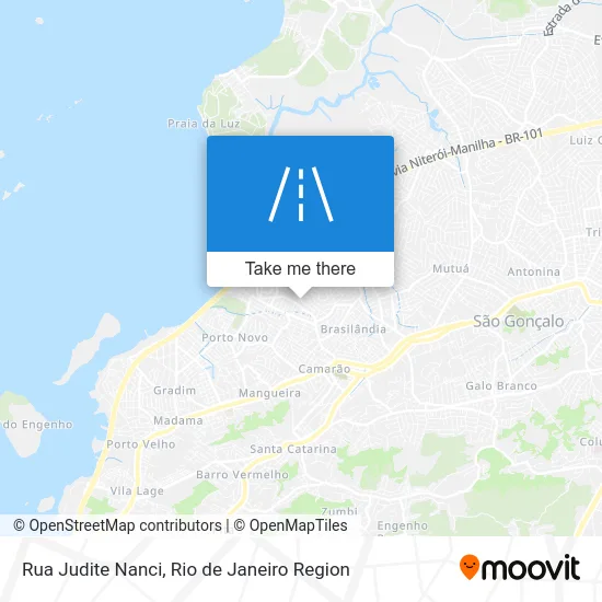 Rua Judite Nanci map