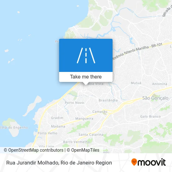 Rua Jurandir Molhado map