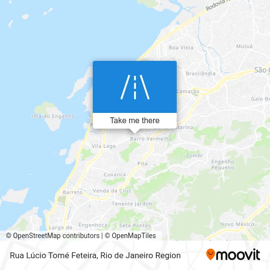 Rua Lúcio Tomé Feteira map
