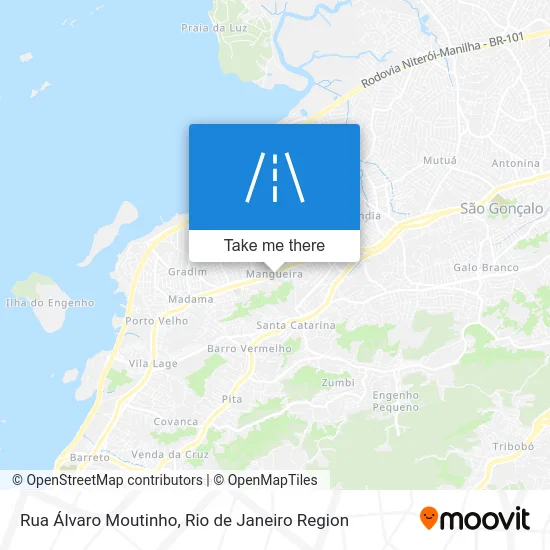 Rua Álvaro Moutinho map