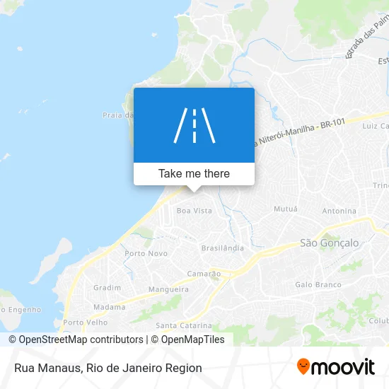 Rua Manaus map