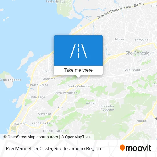 Rua Manuel Da Costa map