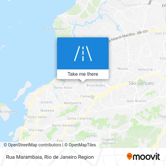 Rua Marambaia map