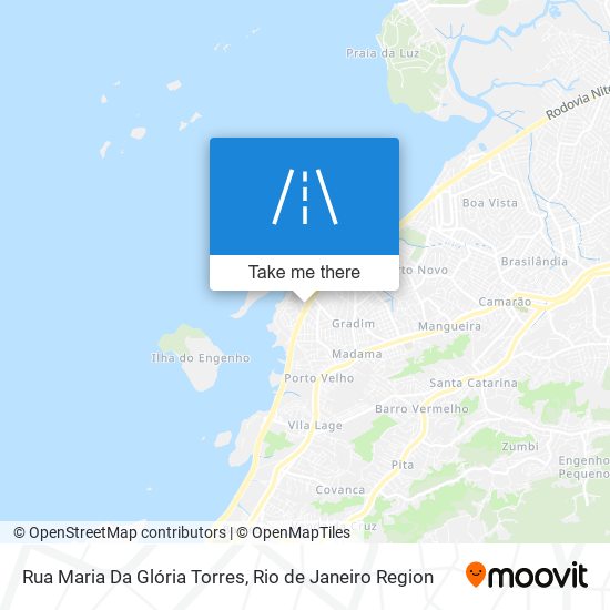 Rua Maria Da Glória Torres map