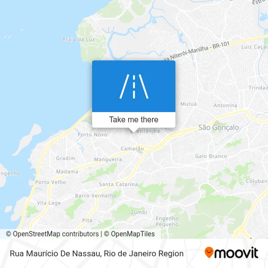 Rua Maurício De Nassau map